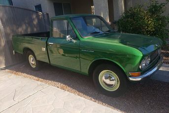 1968 Datsun L520 B1300 Pickup (Includes 2006 Carson Trailer)