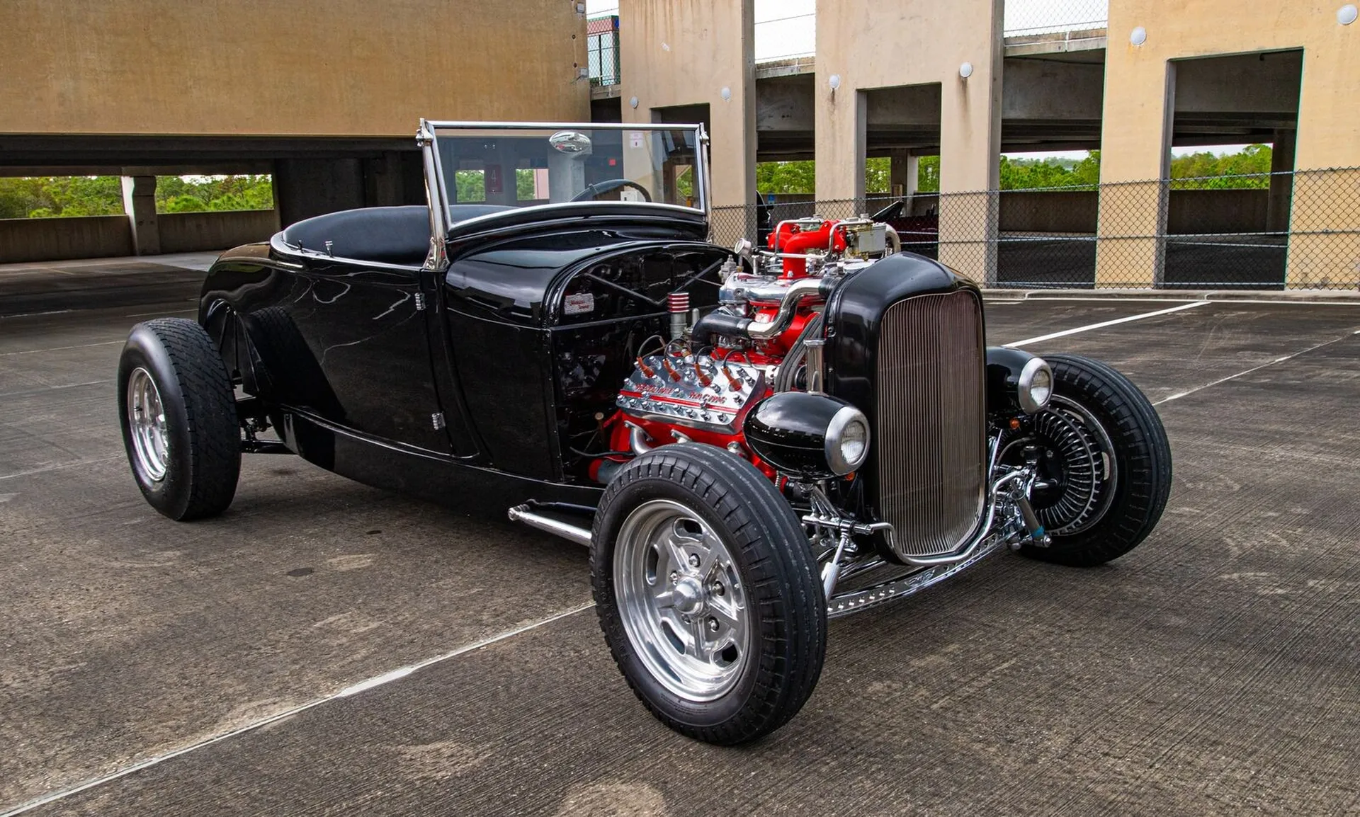 Highboy Hot Rod: 1929 Ford Model A Roadster With a Supercharged