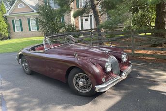 1959 Jaguar XK150 Roadster - Left-hand-drive  only 7K miles 