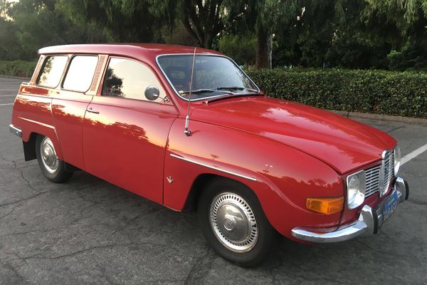 Two-Owner 1969 Saab 95 Station Wagon