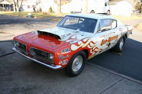 1968 Plymouth Barracuda BO29 Super Stock Race Car