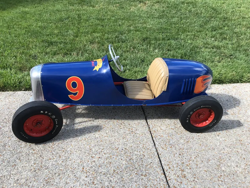 1934 Dreyer OtherRace Car Blue and red Tan leather Briggs and Stratton 3-hp air-cooled single