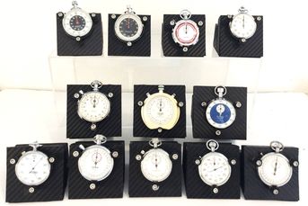 Vintage Heuer Motorsports Stopwatch Collection