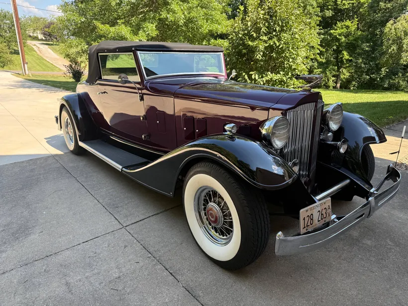 1933 Packard Roadster Replica with Continental Kit - Hemmings.com