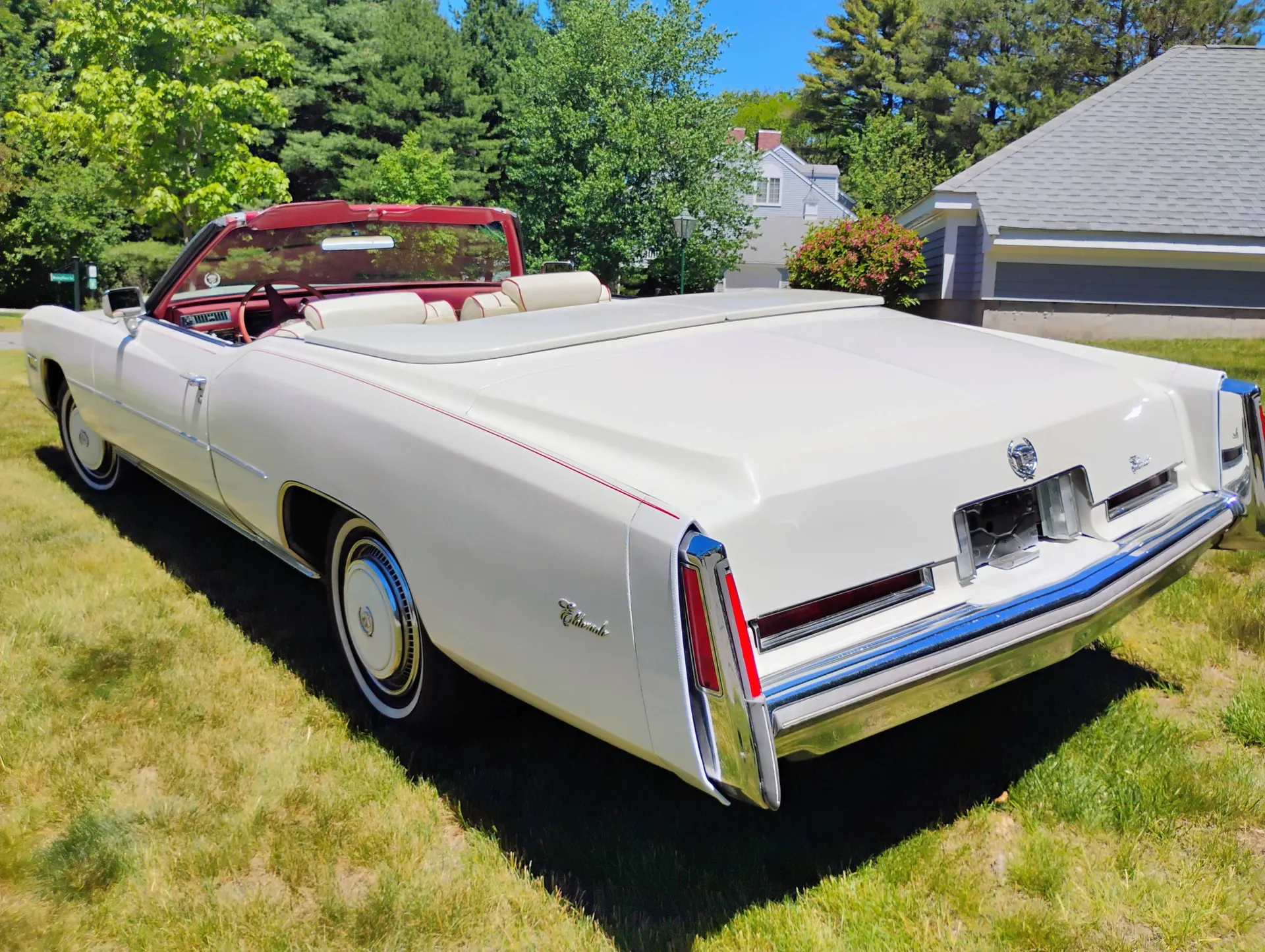 Sold - Drop-Top Dreadnought: 1976 Cadillac Eldorado Convertible